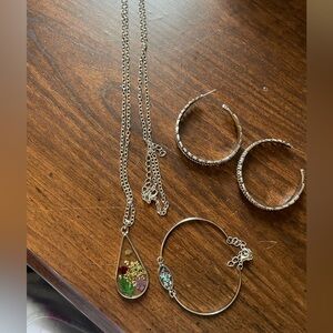 Earthy theme jewelry set